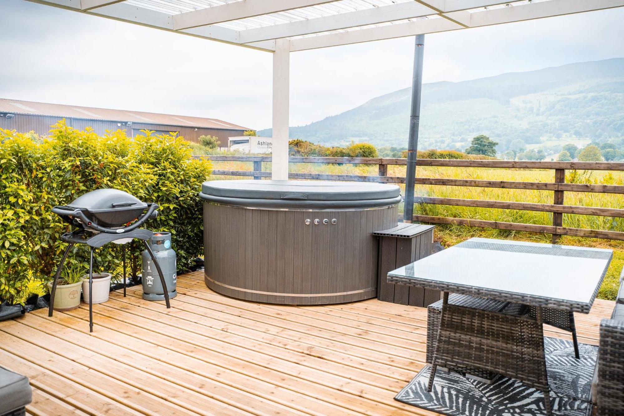 Castle View Chalet By Clonlum Cottages 뉴리 객실 사진